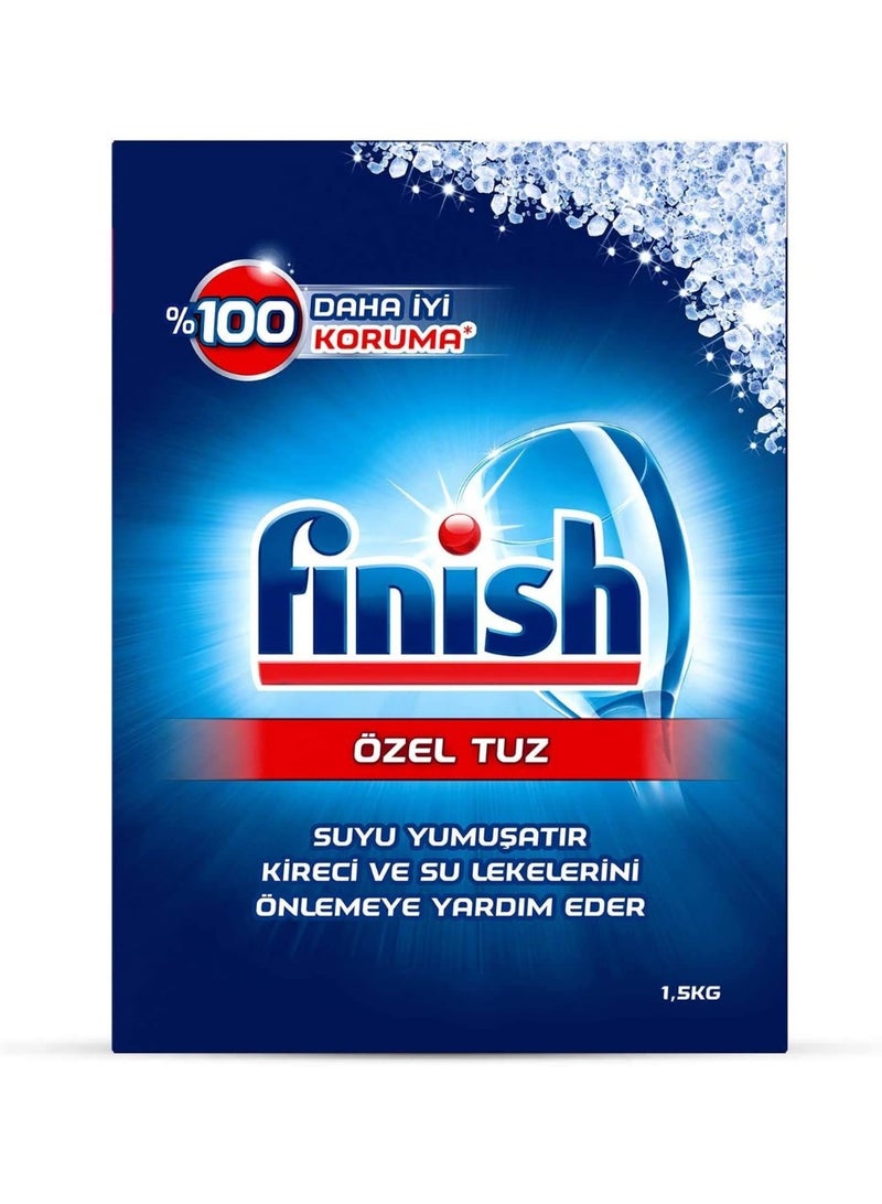 Finish Dishwasher Machine Salt 1500g - Image 1